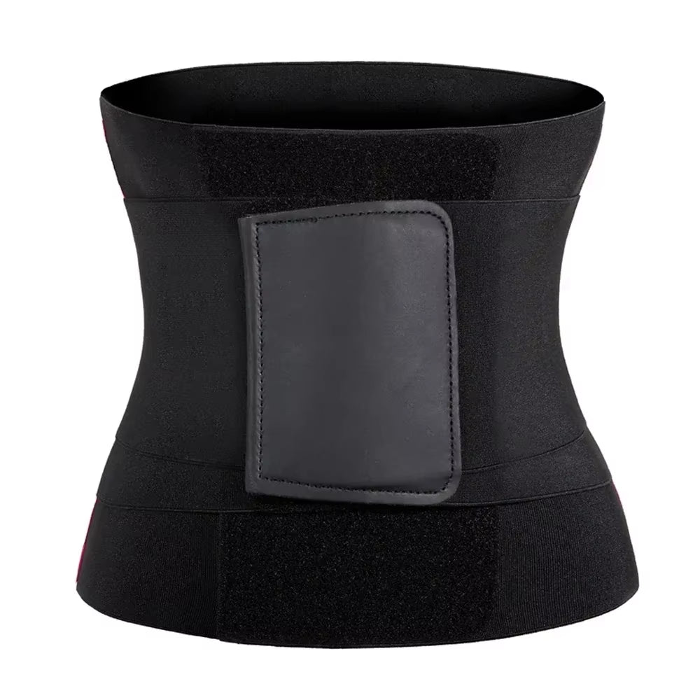 Belt Waist Cincher Ab Belt Tummy Control Body Shaper with Triple Wrap Corset Workout Sweat Band Sports Slimmer Gym Girdle Shaper